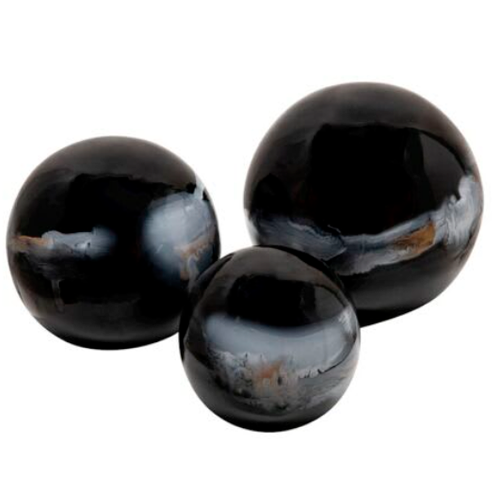 Bola Marmol Negro L