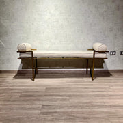 Banqueta Antonieta Dorada 150x40cm