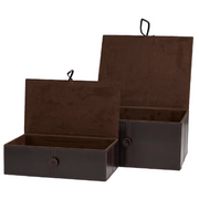 Caja cuero Piano M