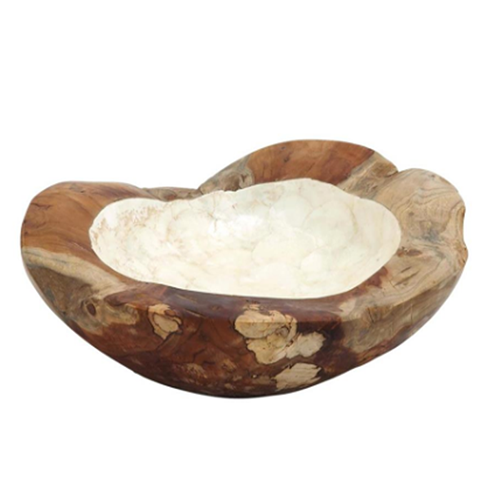 Bowl teka nácar
