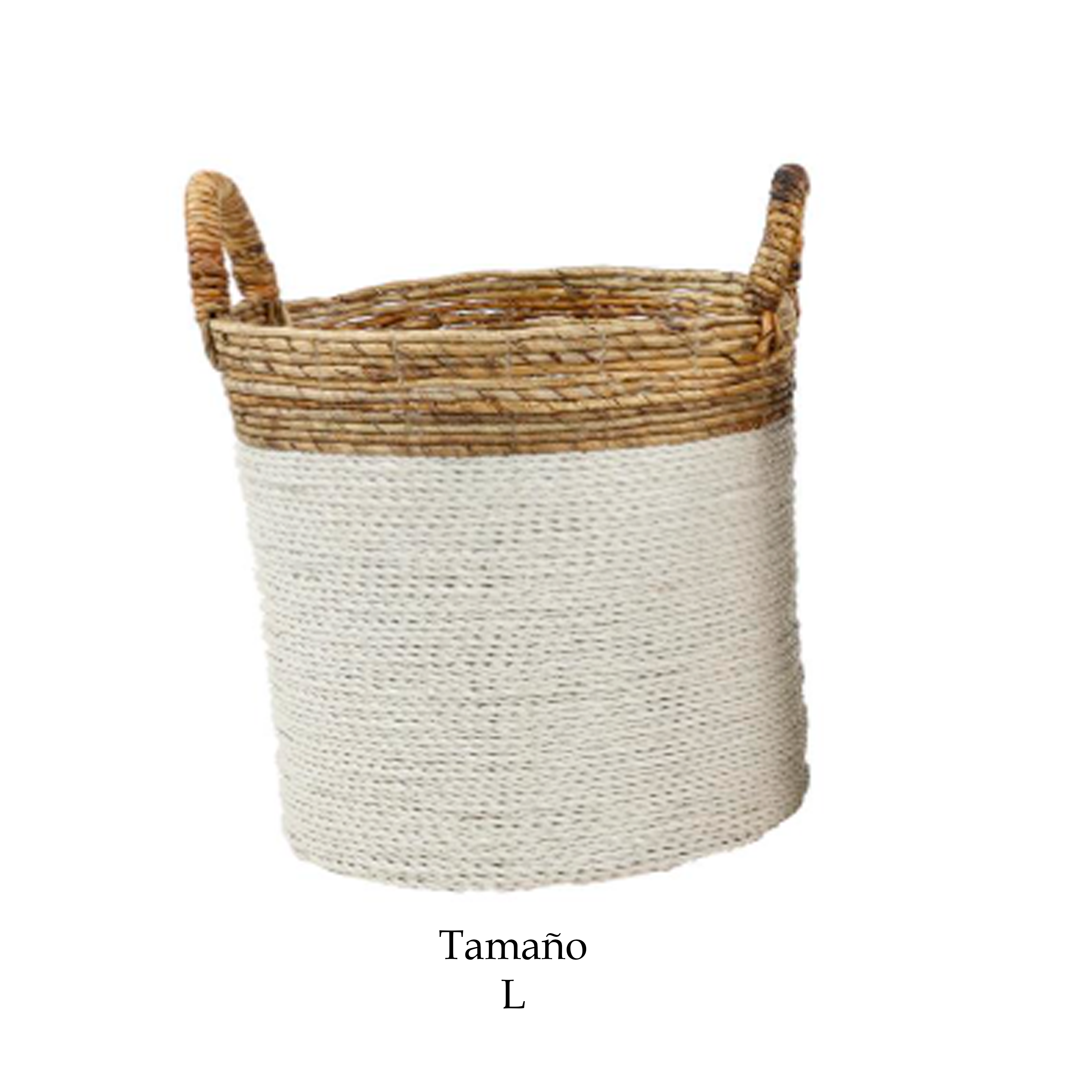 Canasto Ibiza  blanco