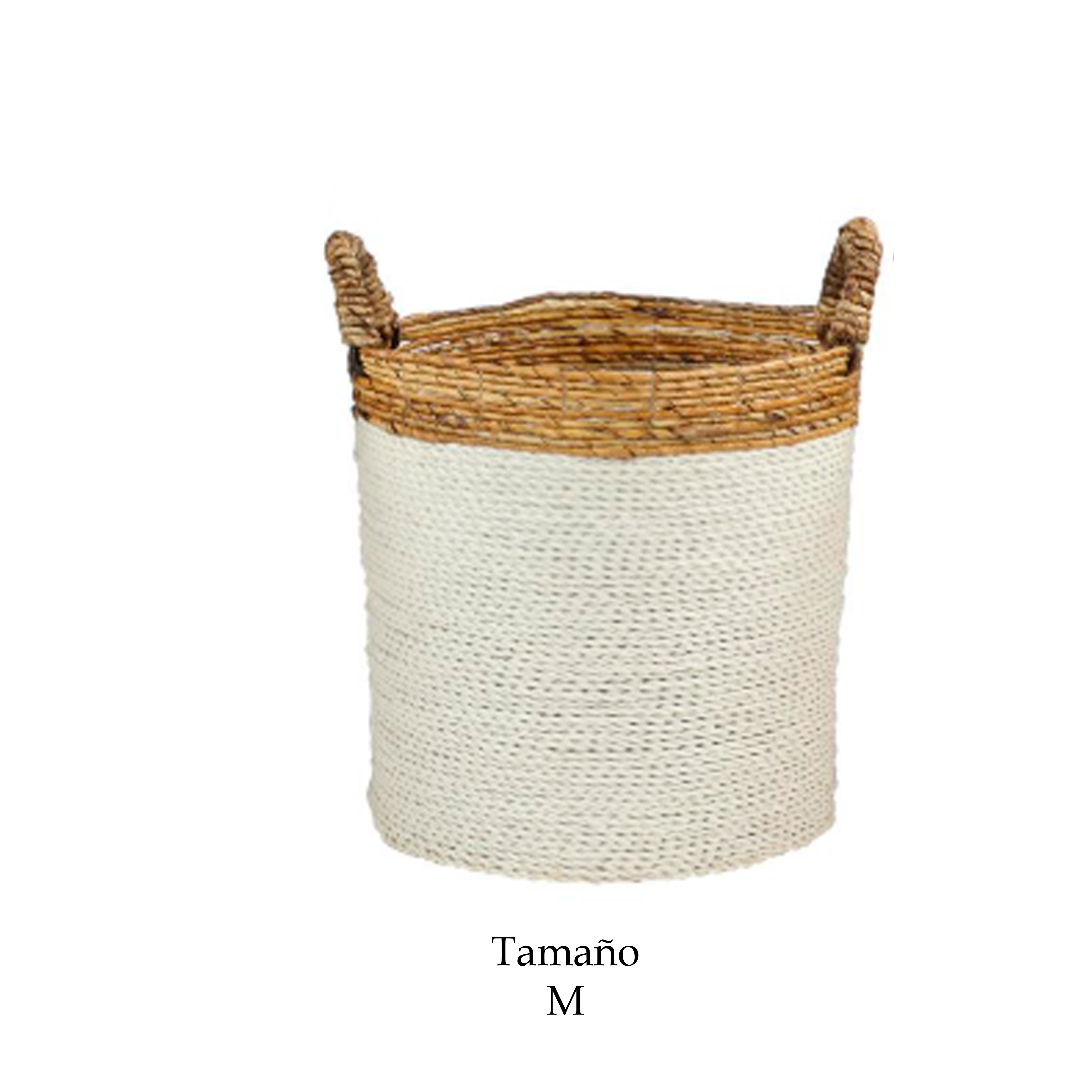 Canasto Ibiza  blanco