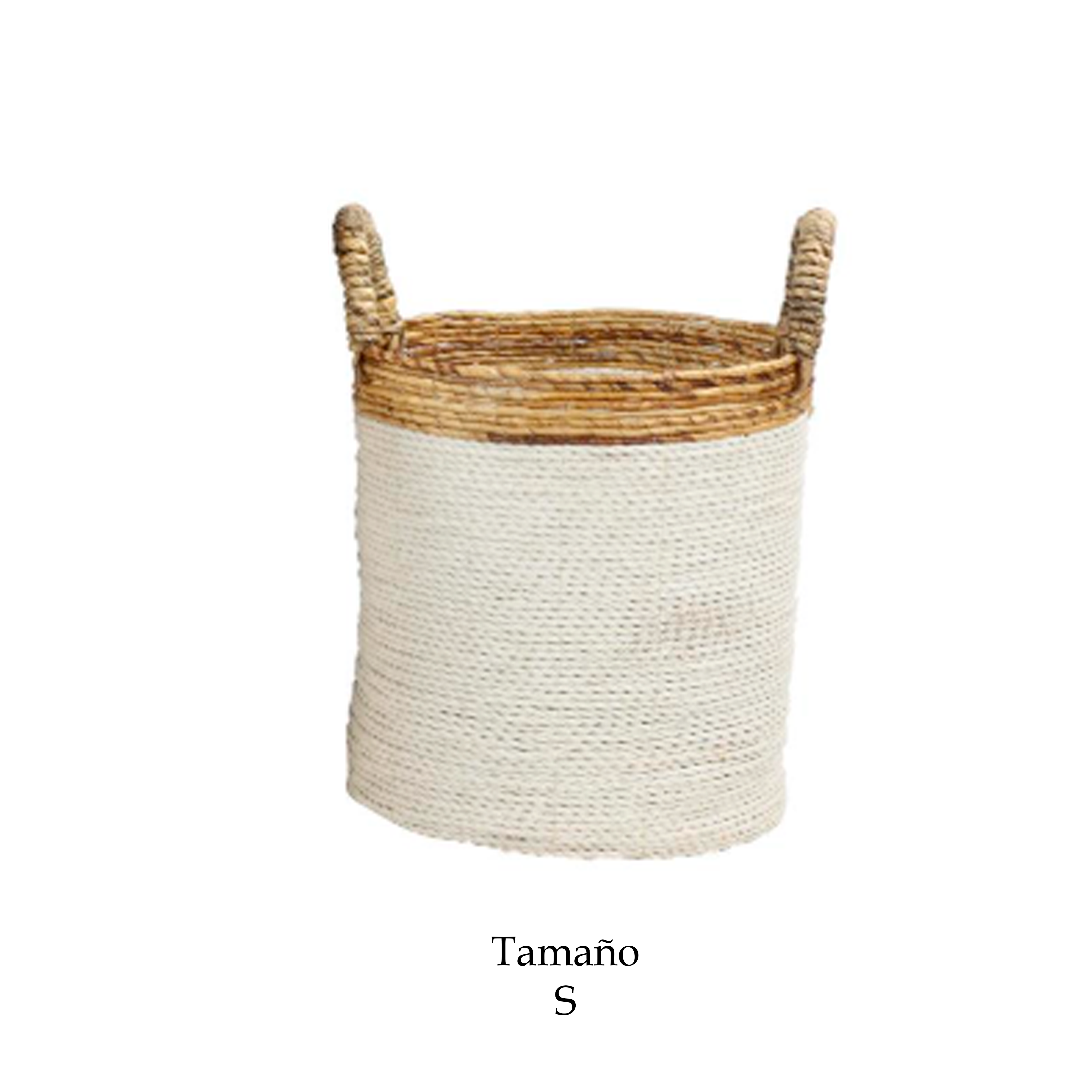 Canasto Ibiza  blanco
