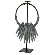 Escultura Collar Gris
