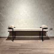 Banqueta Antonieta negro 150x40cm