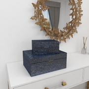 Caja Nacar Azul L