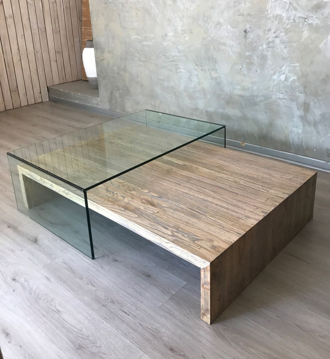 Mesa centro Corchete Dos Niveles 150x120