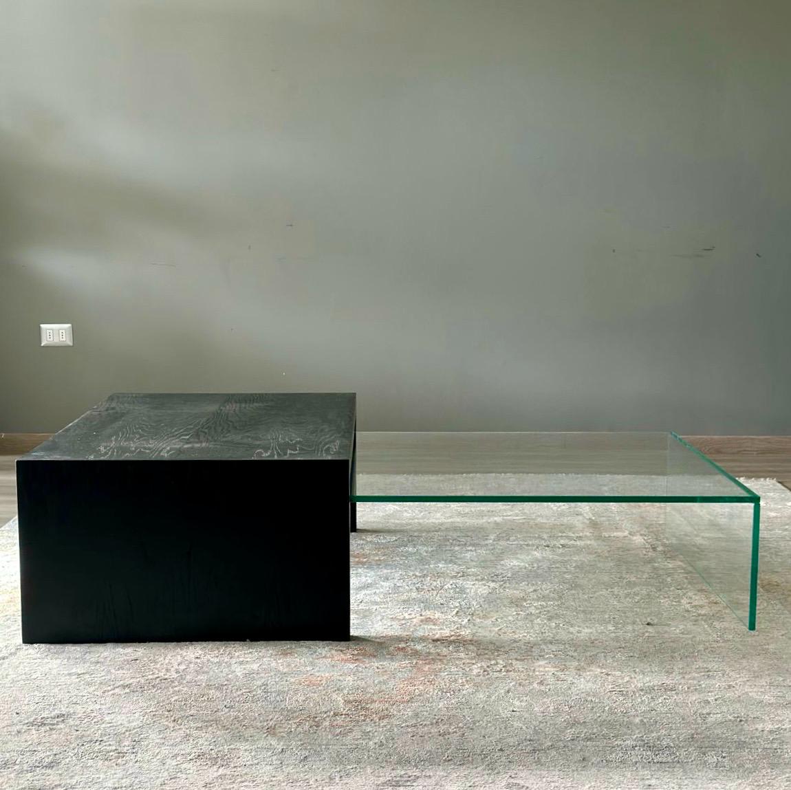 Mesa centro corchete invertido 150x120
