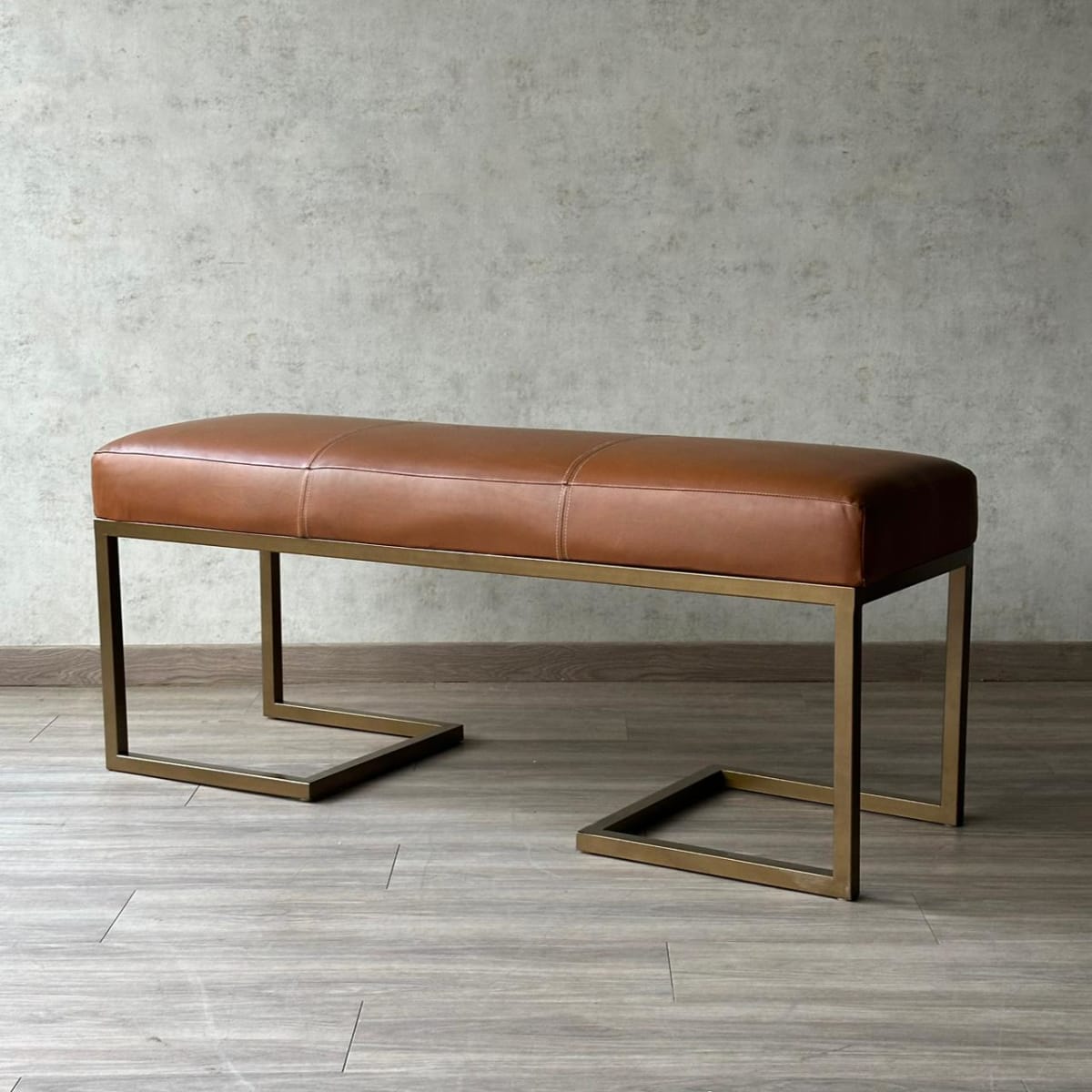 Banqueta cubo Cuero