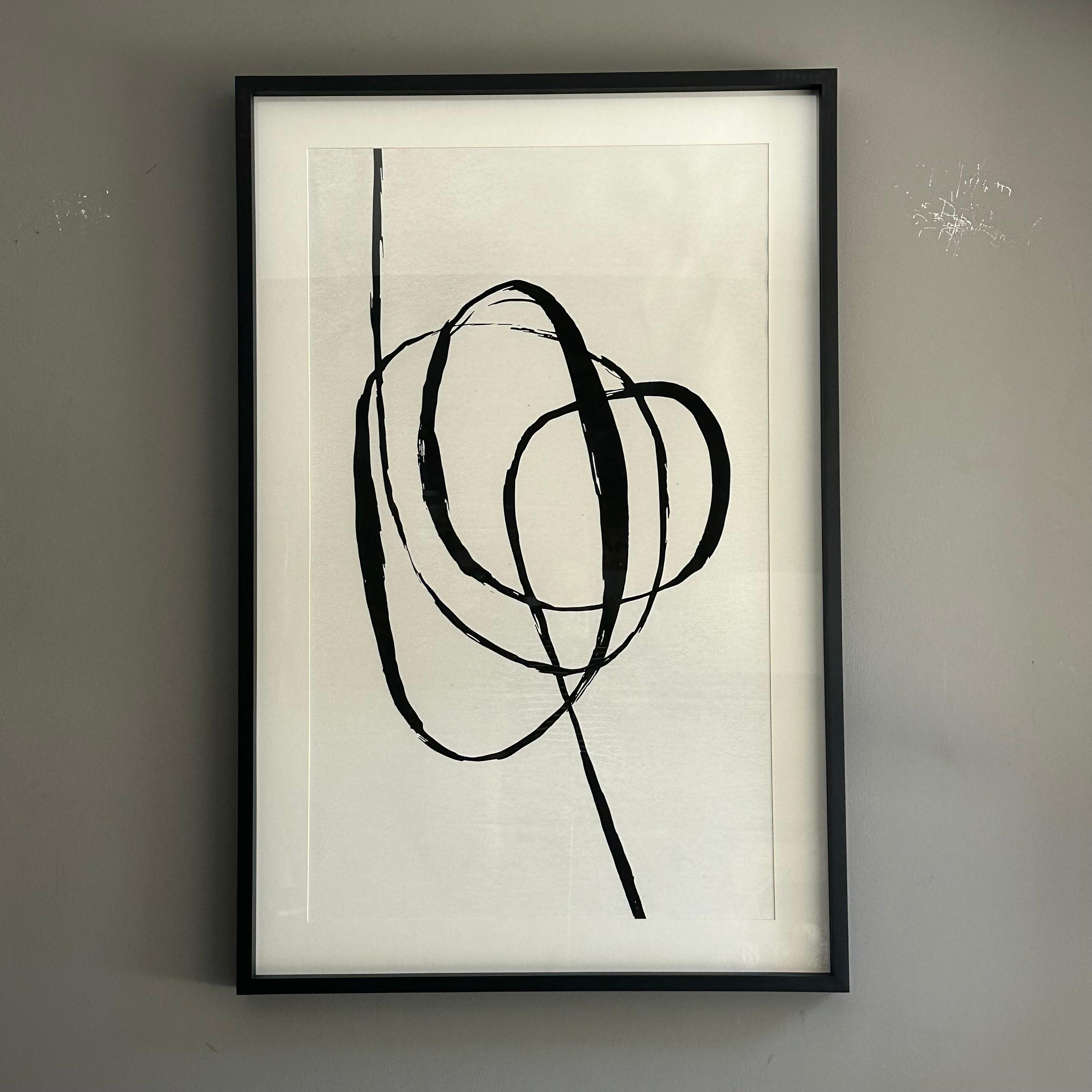 Cuadro abstracto line