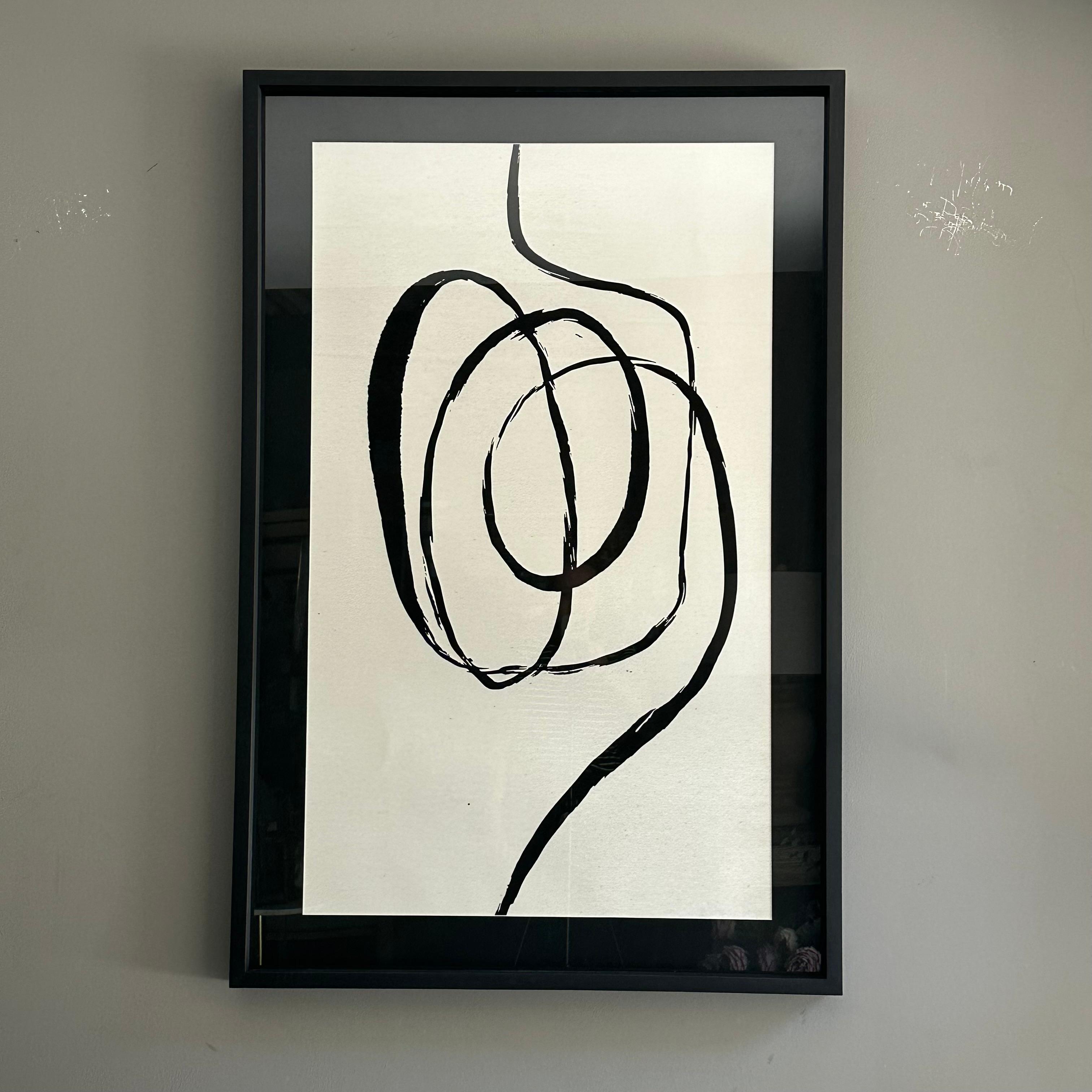 Cuadro abstracto line