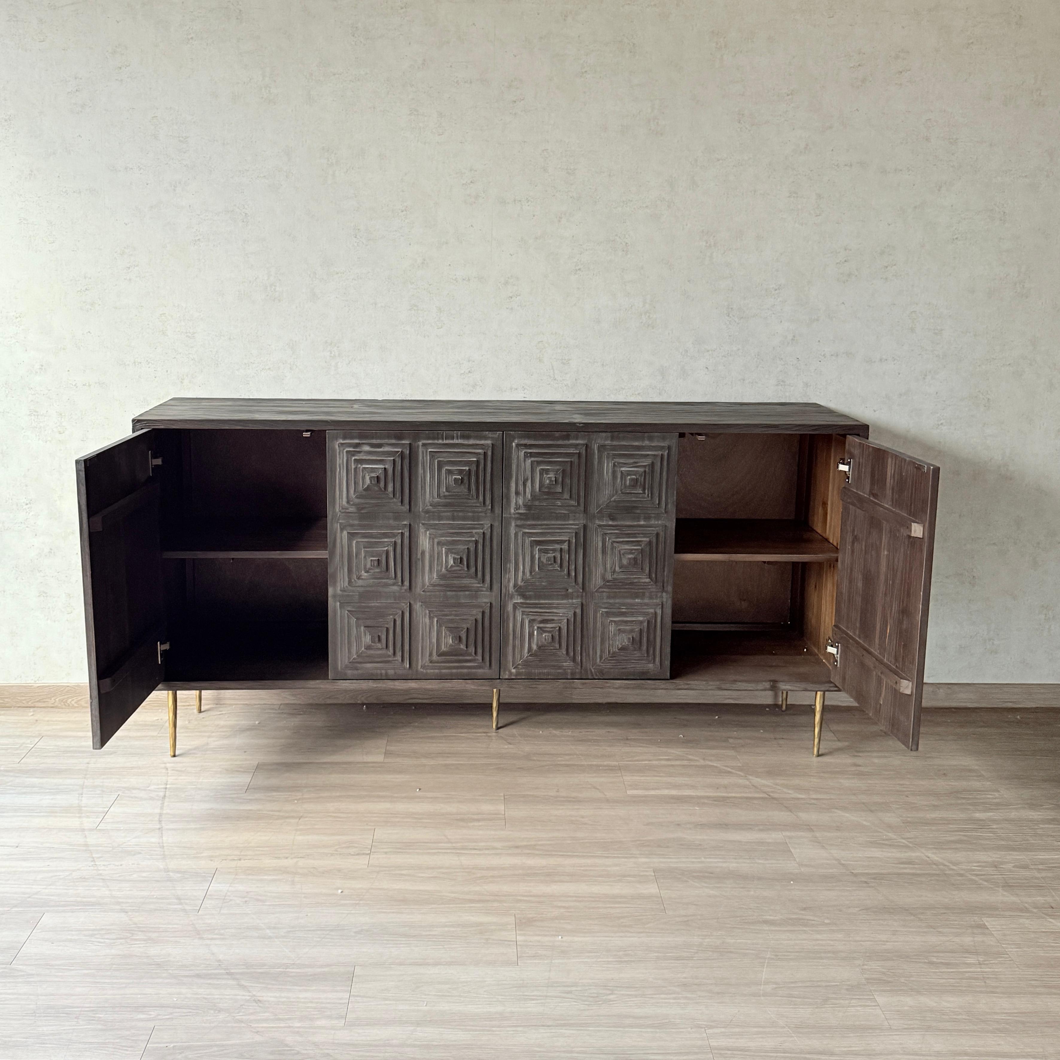 Cabinet Brighton Gris