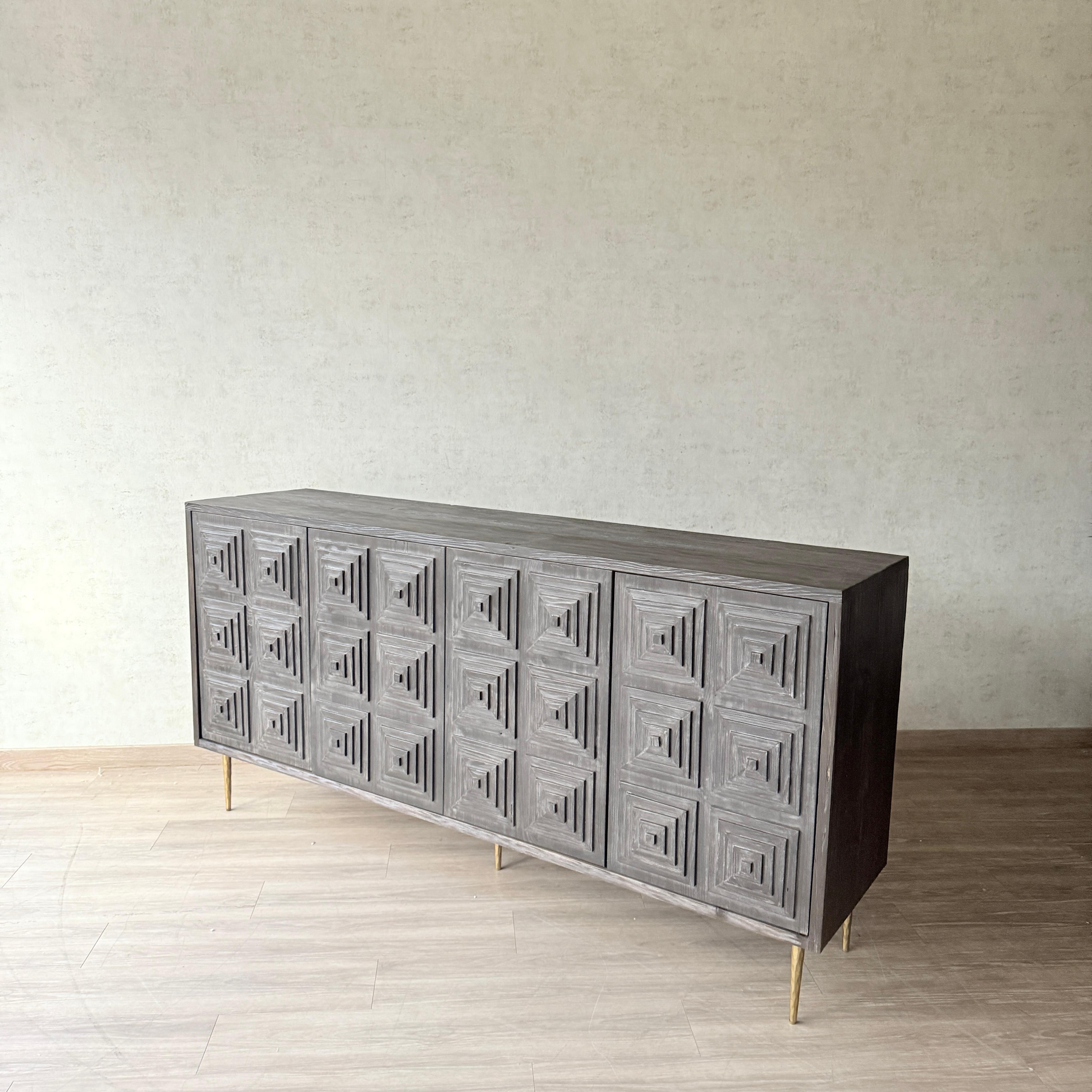 Cabinet Brighton Gris