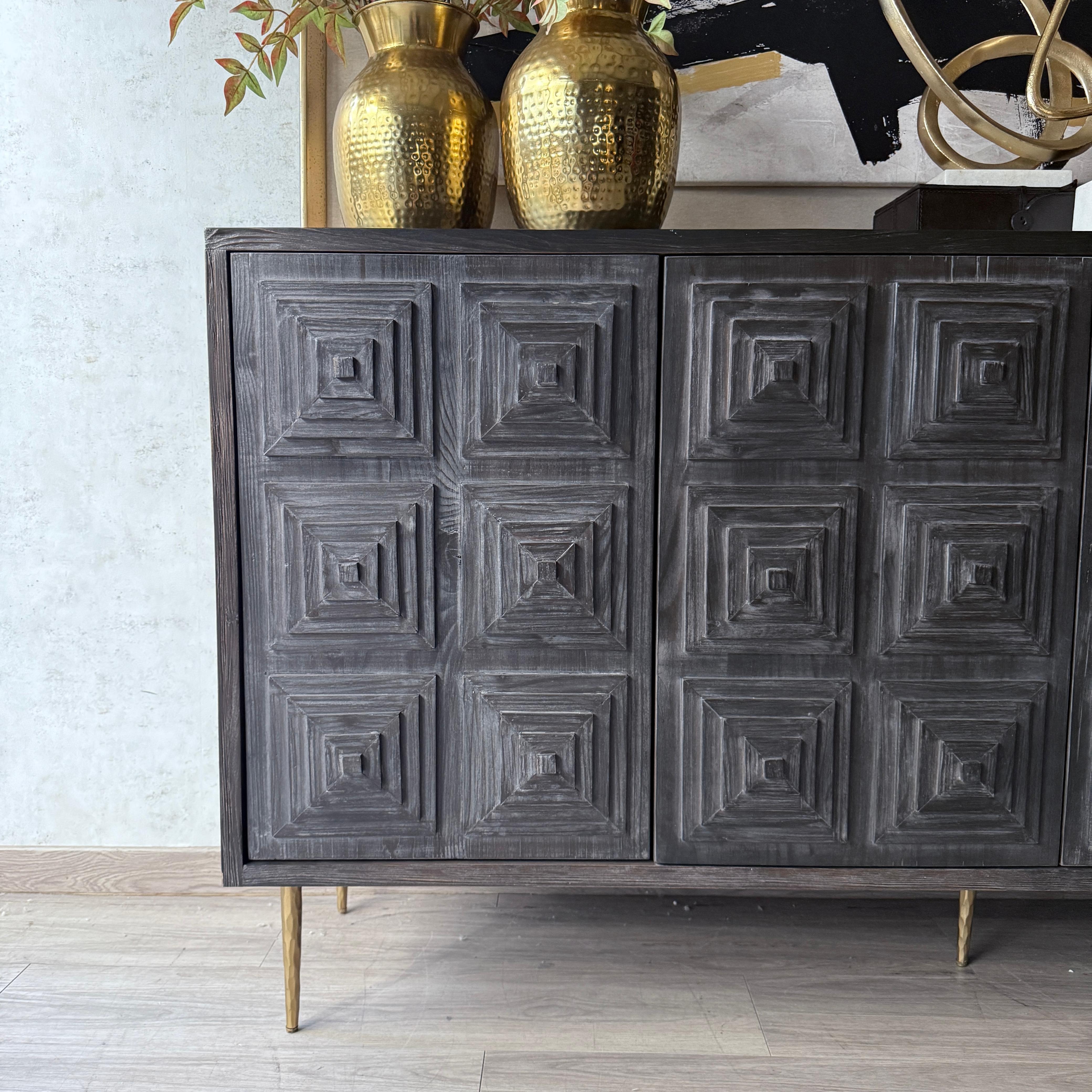 Cabinet Brighton Gris