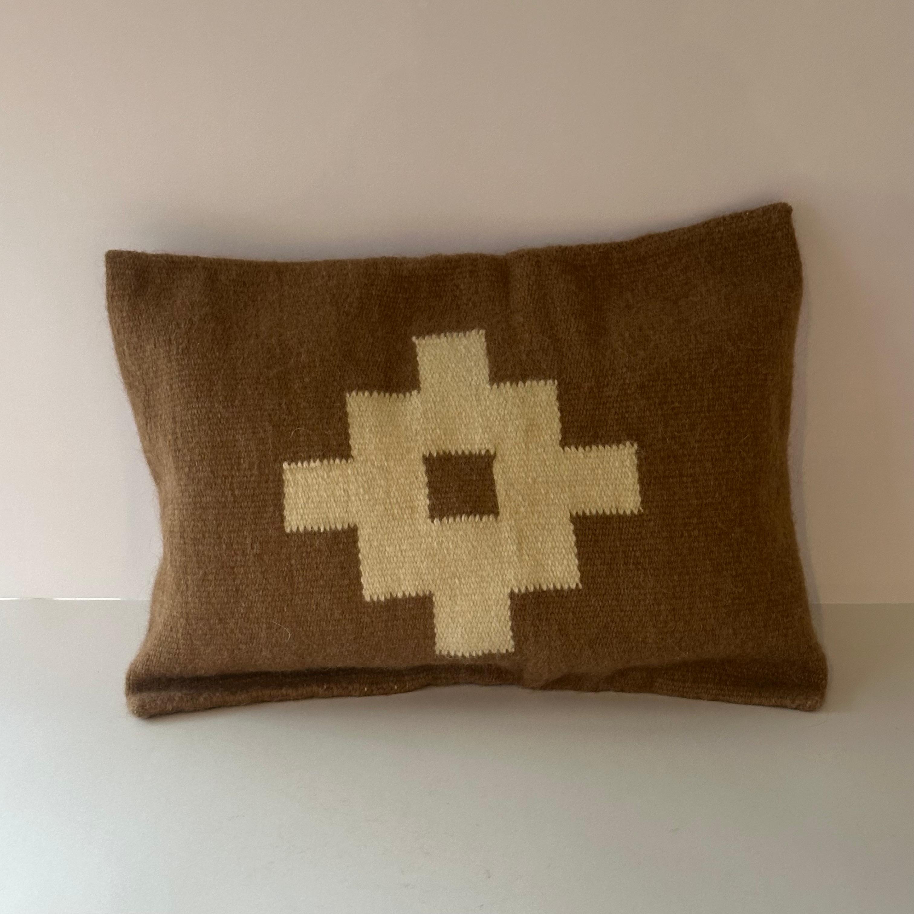Cojín rectangular lana Llama