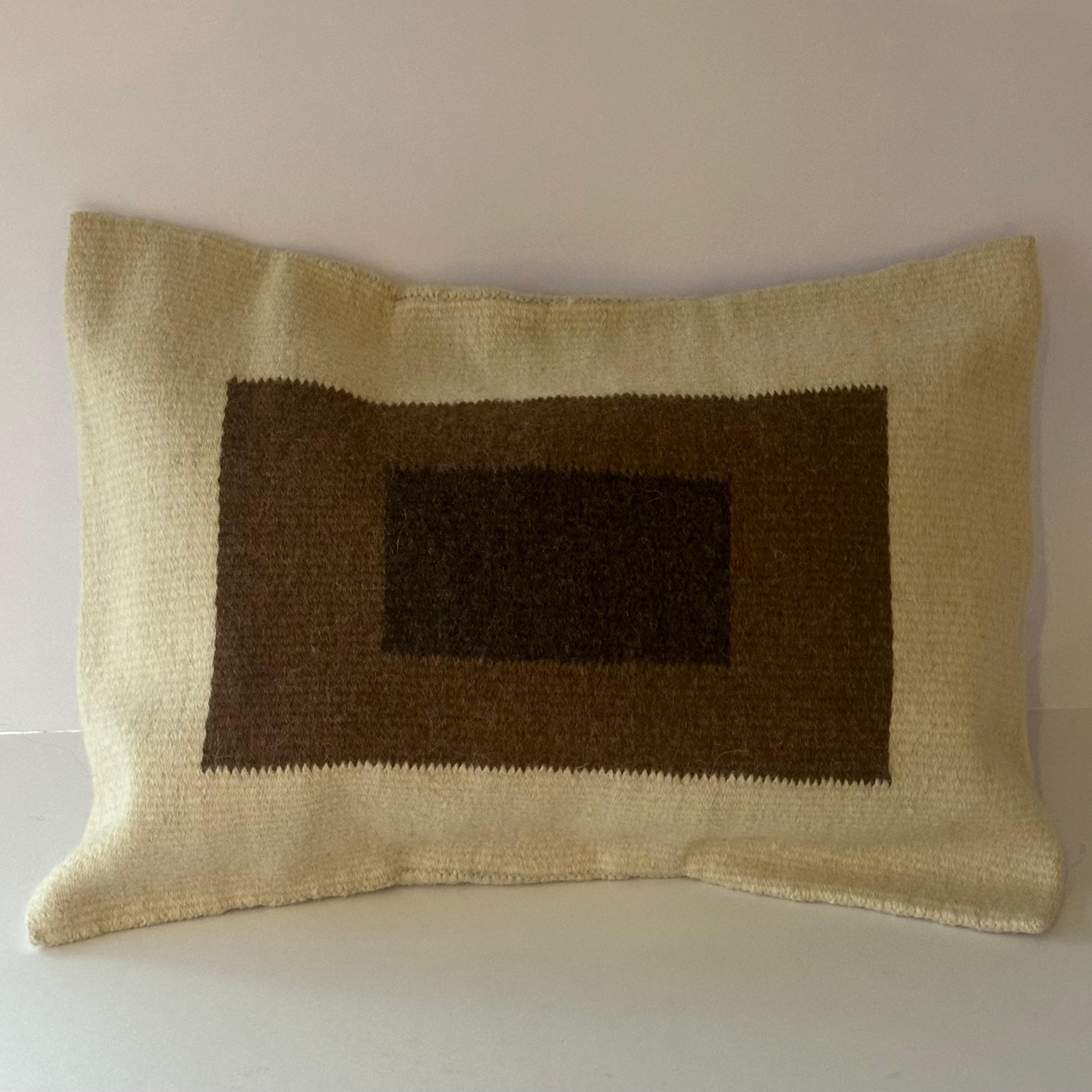 Cojín rectangular lana Llama