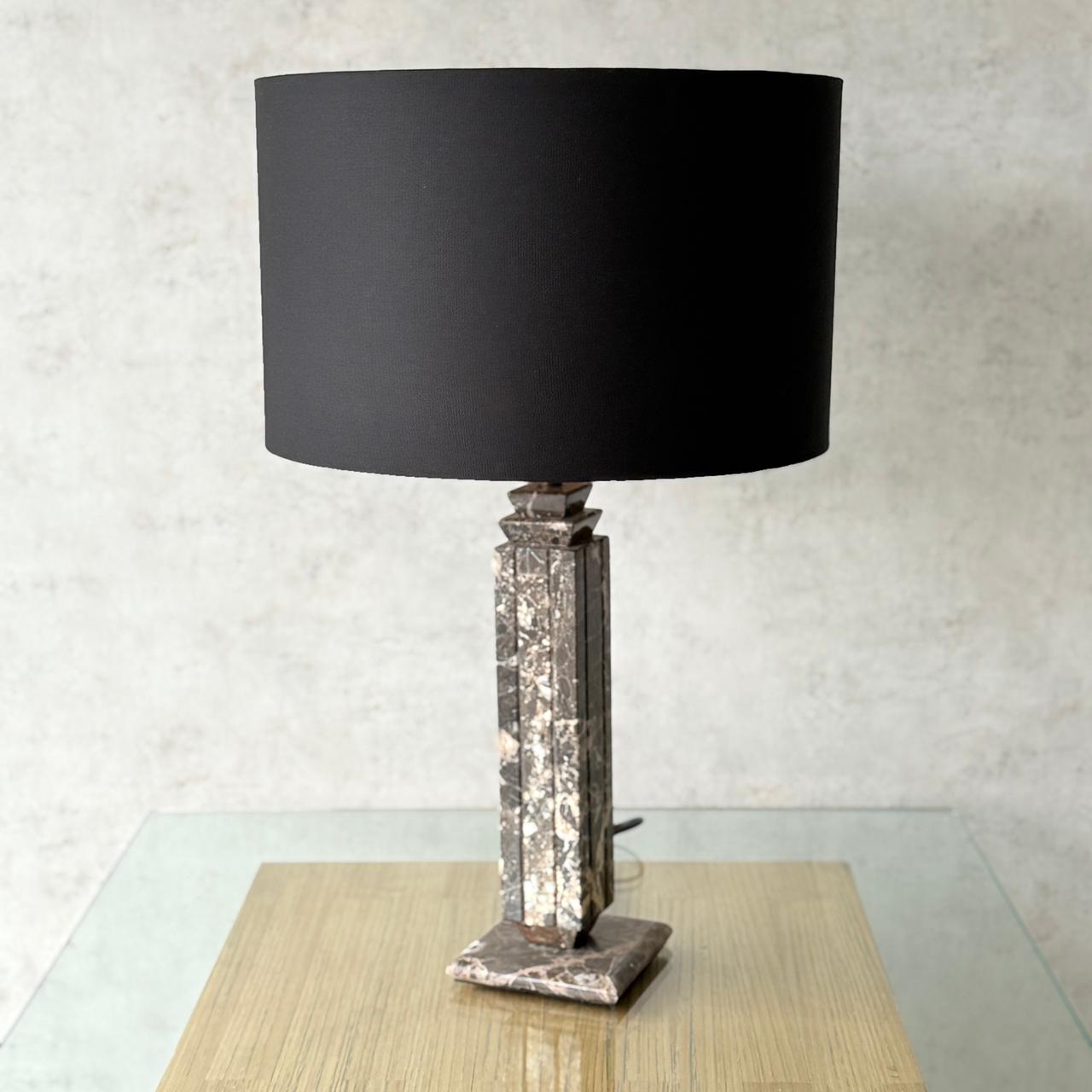 Lampara Marmol Café emperador