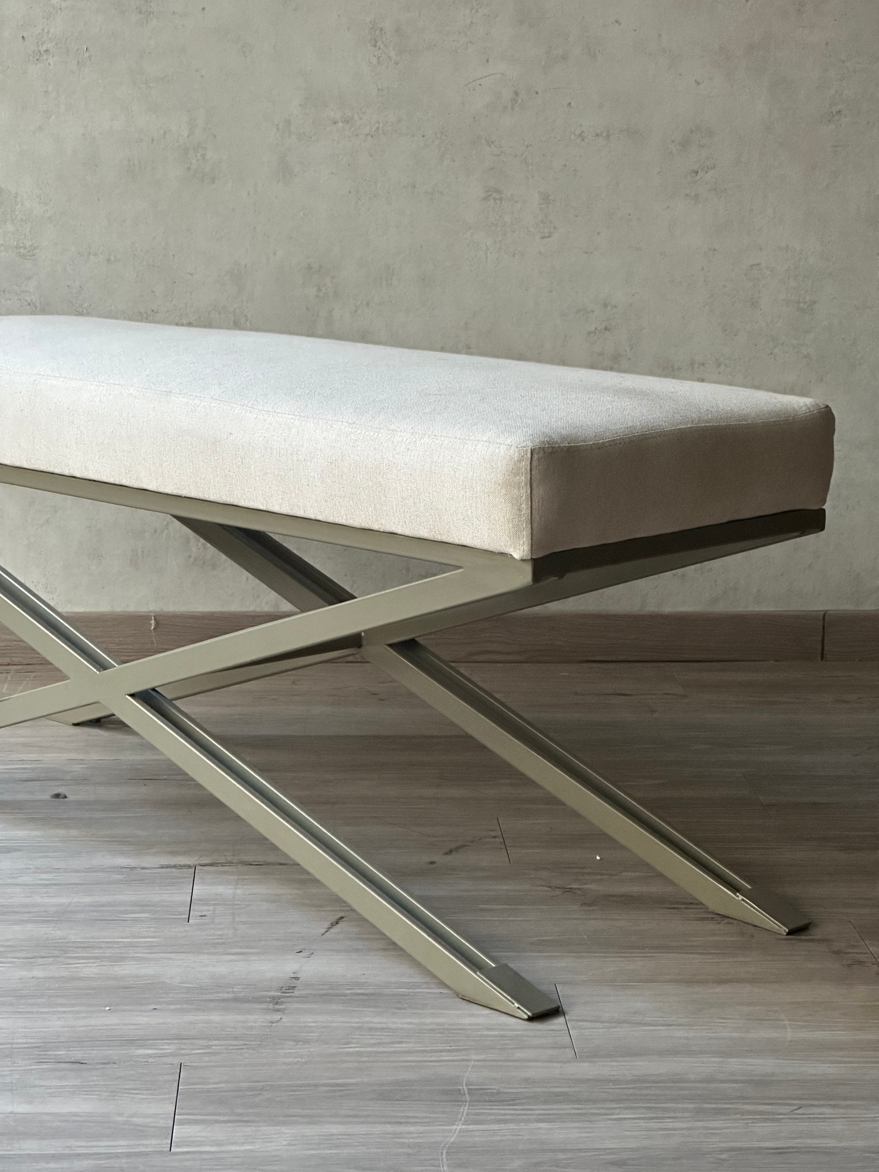 Banqueta cruceta 120x40 cm