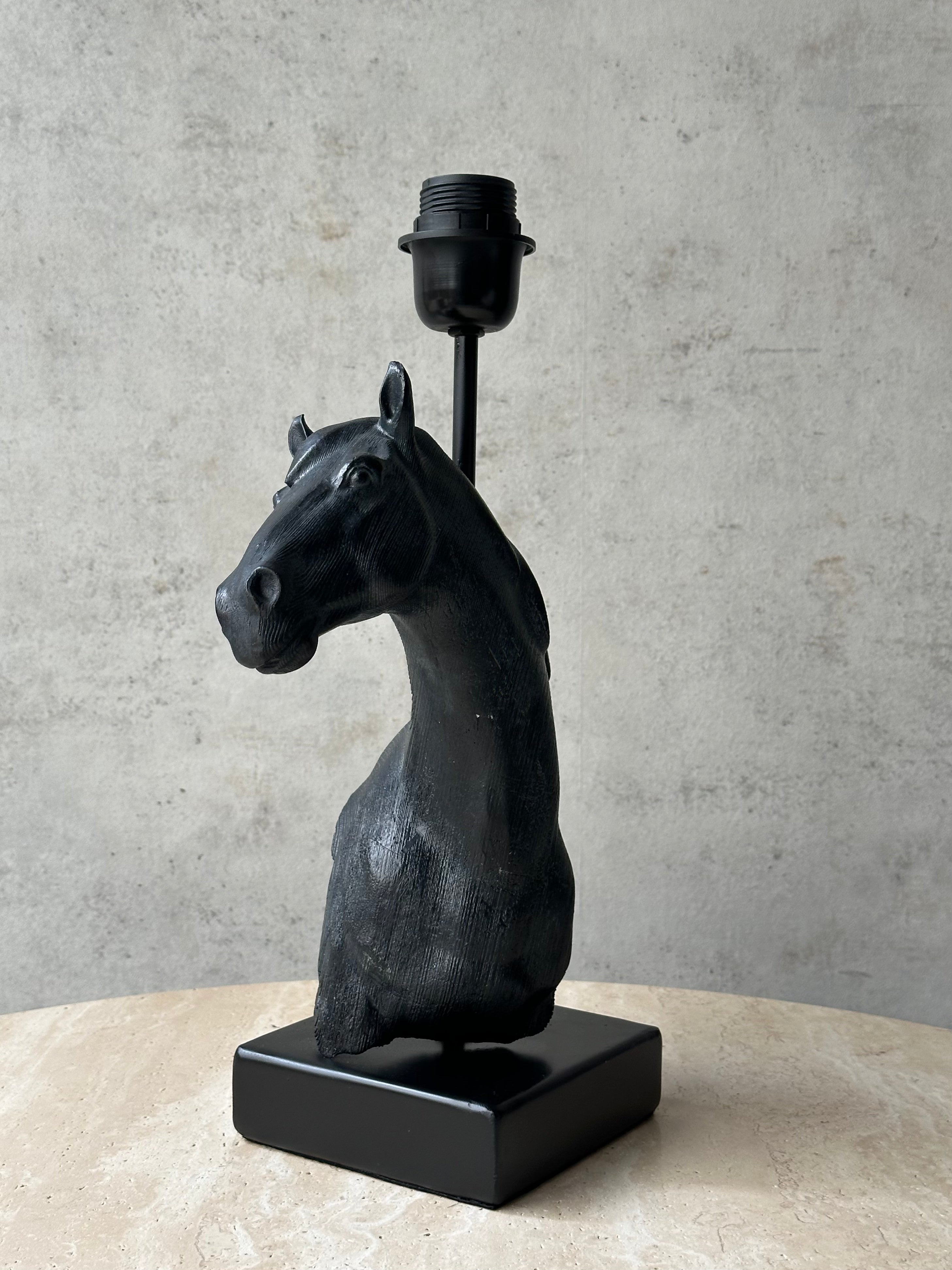 Base Lámpara Caballo