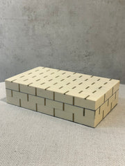Caja White Print S