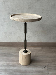 Mesa Apoyo Ibiza Travertino L