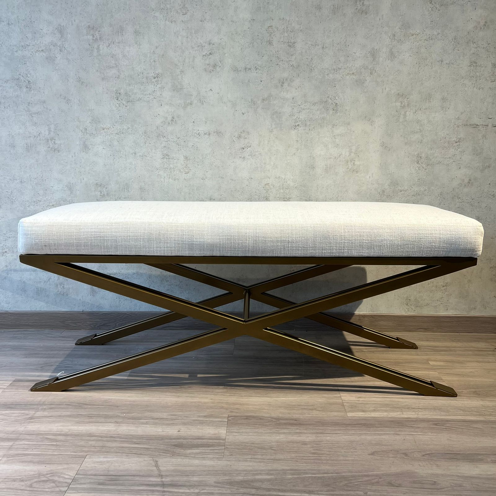 Banqueta cruceta 120x40