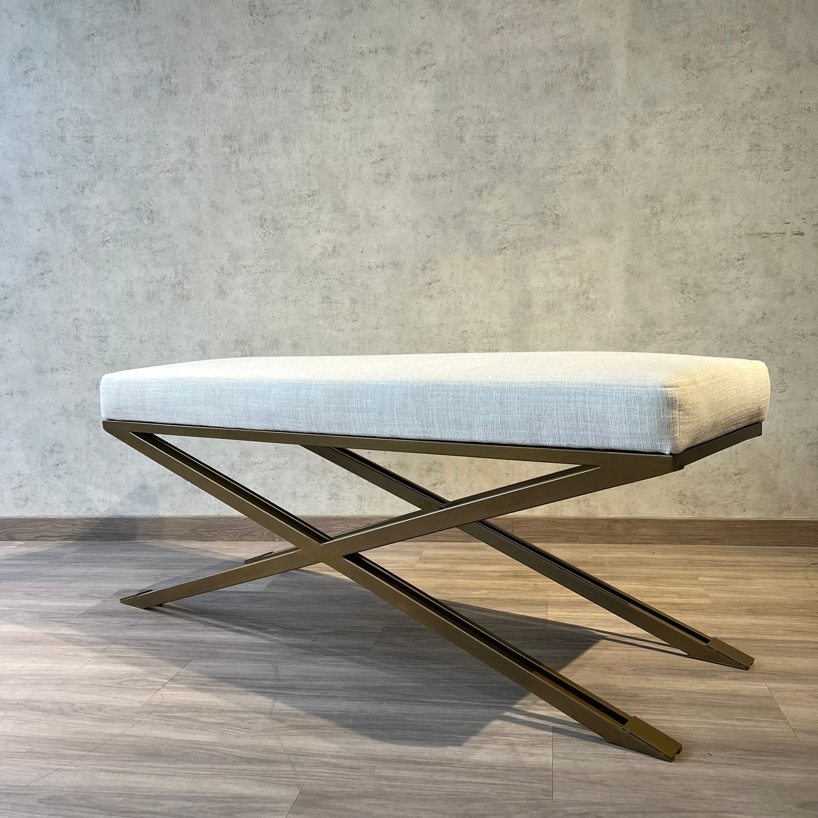Banqueta cruceta 120x40