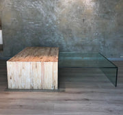 Mesa centro corchete invertido 150x120