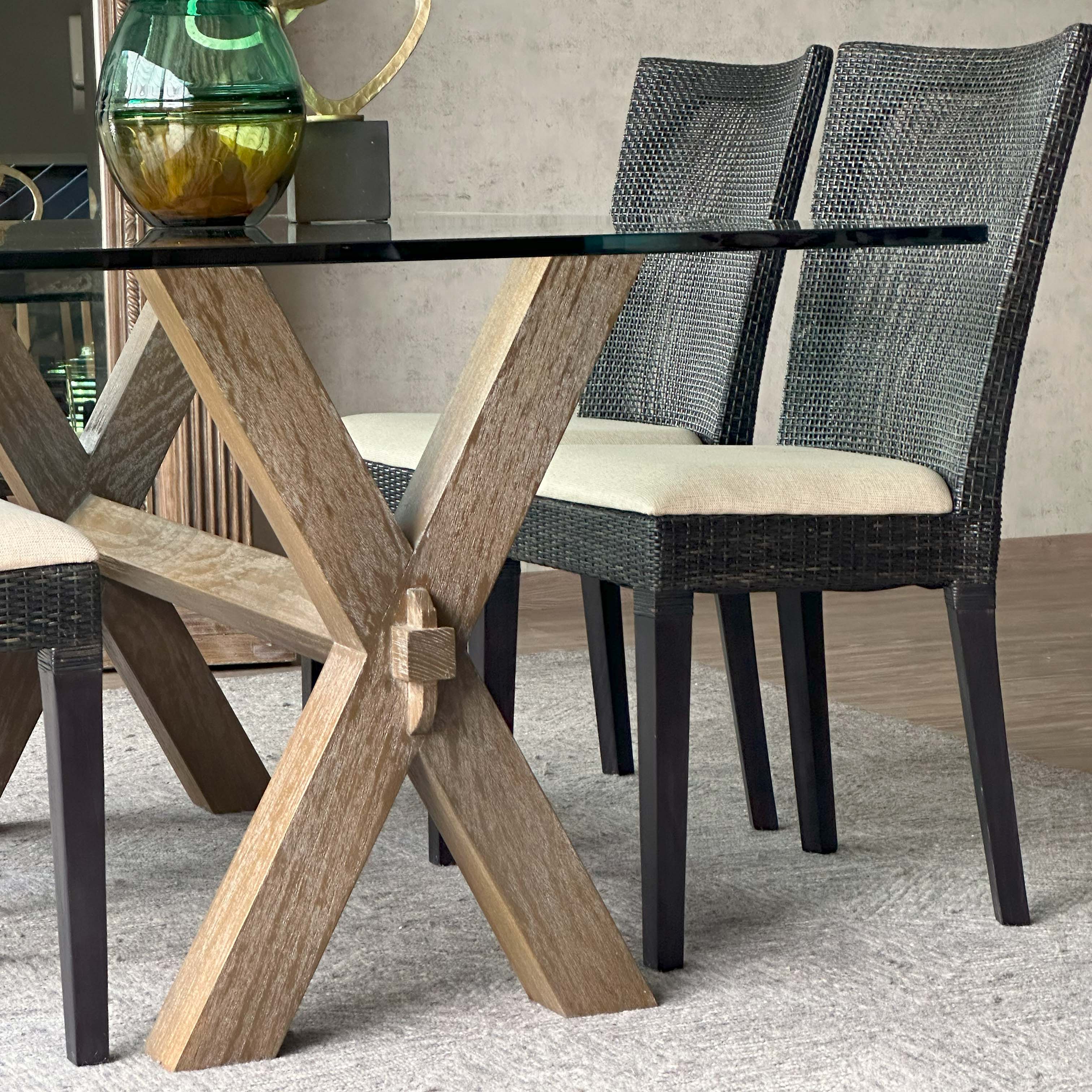 Mesa comedor Base crucetas